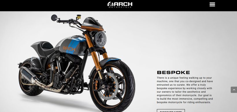 Arch Motorcycle redesign study