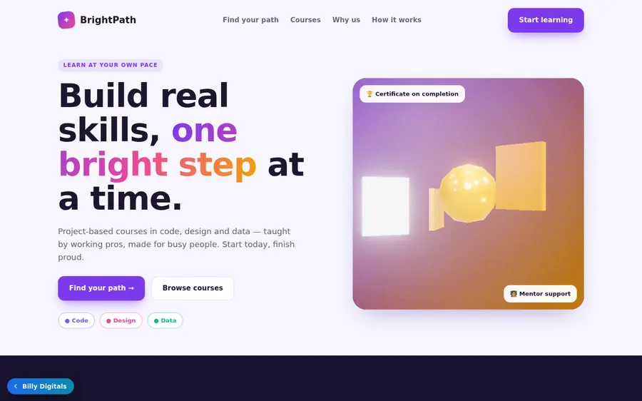 BrightPath template